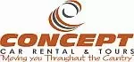 Concept car rental and tours Logo